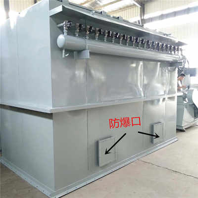 供應(yīng)防爆口布袋除塵器脈沖單機(jī)200袋面粉廠用環(huán)評(píng)設(shè)備